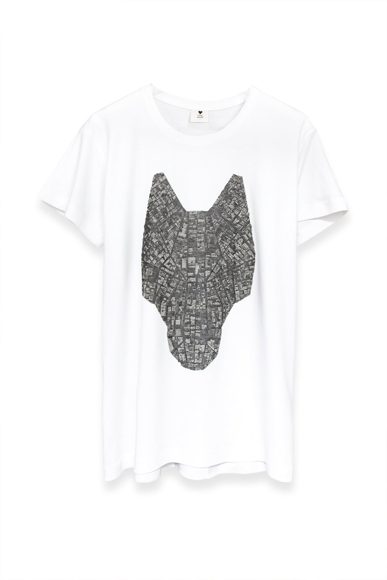 One Wolf UNIFORM T-krekls, balts