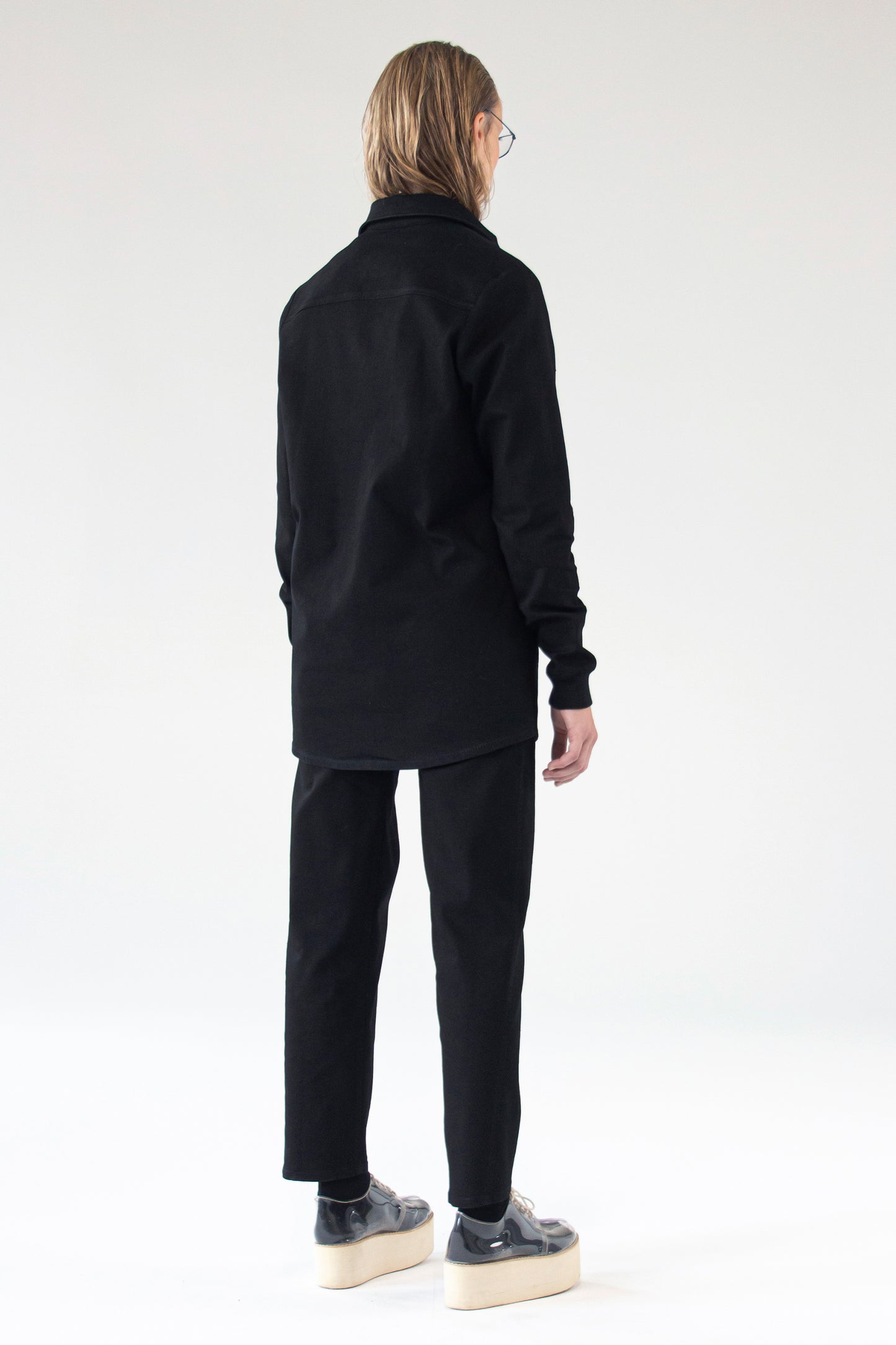 Unisex džinsu krekls SEEKER - melns