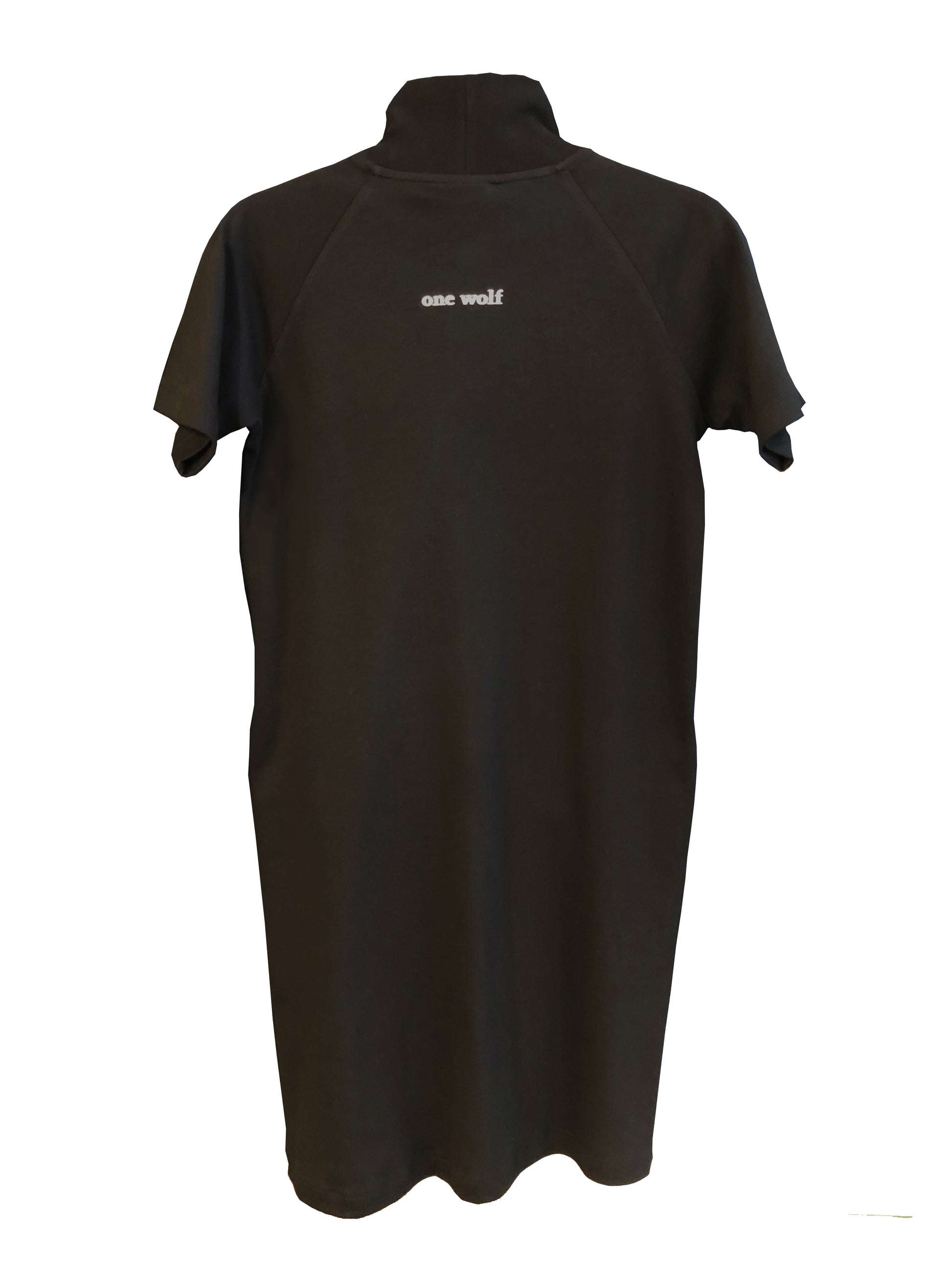 WASTE dress short black - One Wolf