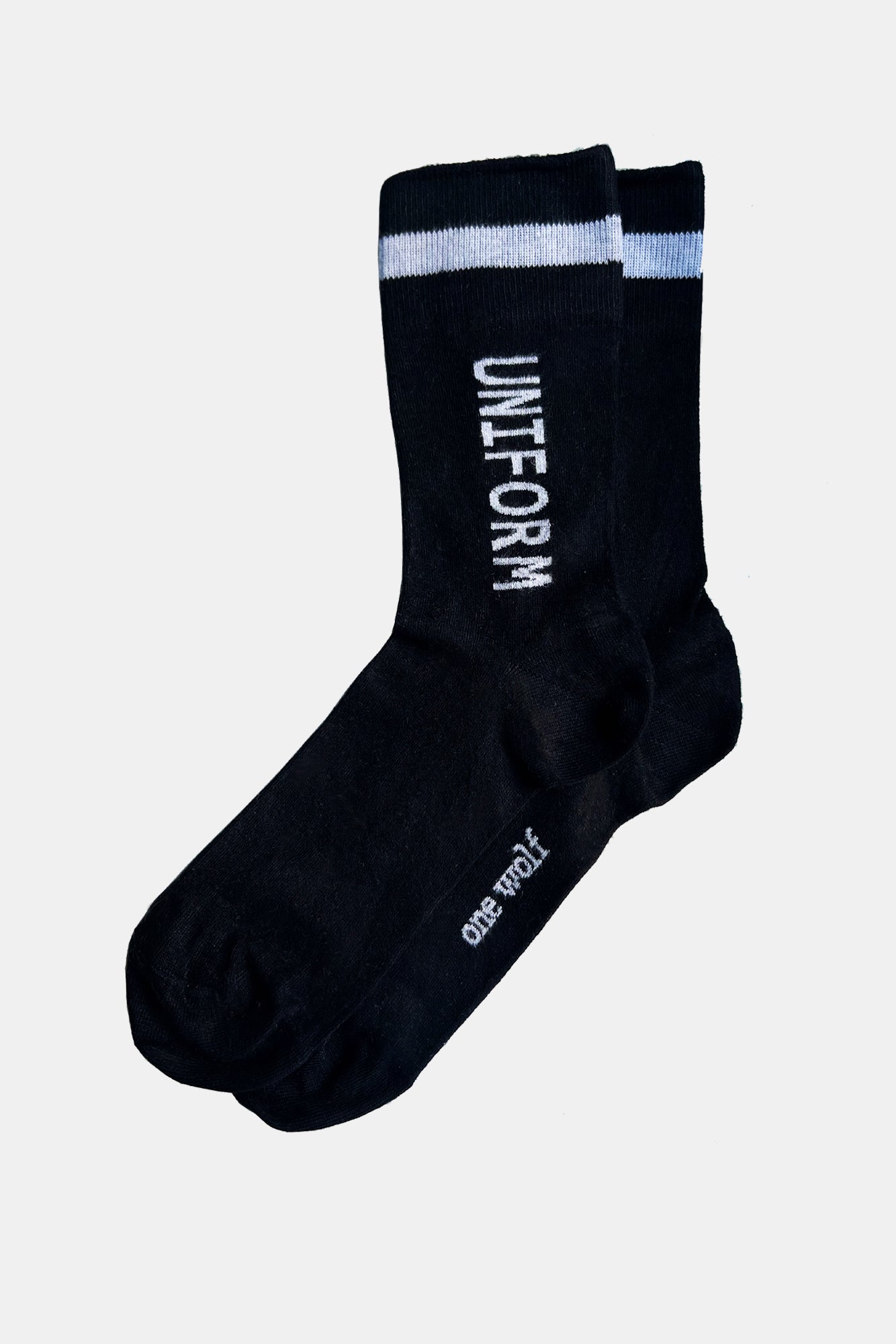 Bamboo socks UNIFORM black